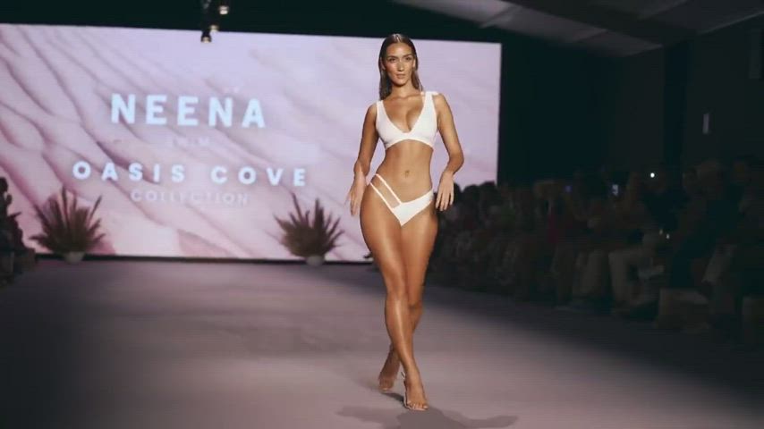 bikini model tall gif