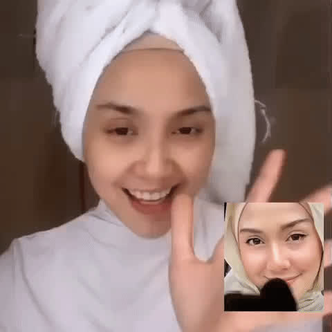 Cumshot Hijab Malaysian Petite gif