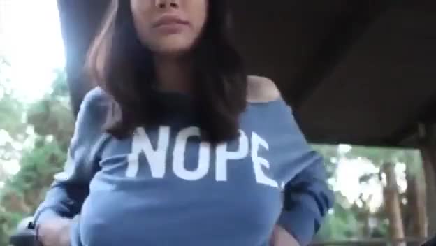 tits out