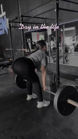 bending over big ass college gym latina leggings teen thick workout gif