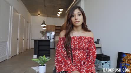 Brunette Cum Latina Xxlayna Marie gif