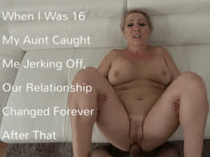 aunt bbw big dick caption pov taboo tight pussy gif