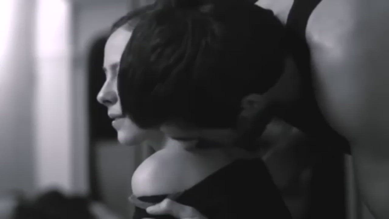 Couple Foreplay Kissing gif