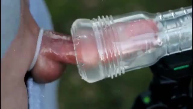 Fleshlight outdoor cool morning milking