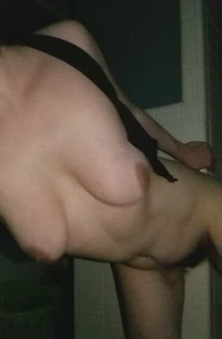 18 years old bouncing tits goth natural tits teen tits trans trans man gif