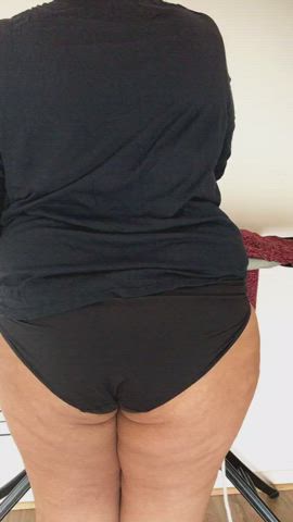 Ass Bubble Butt Clothed Desi Housewife Indian Panties Underwear Voyeur gif