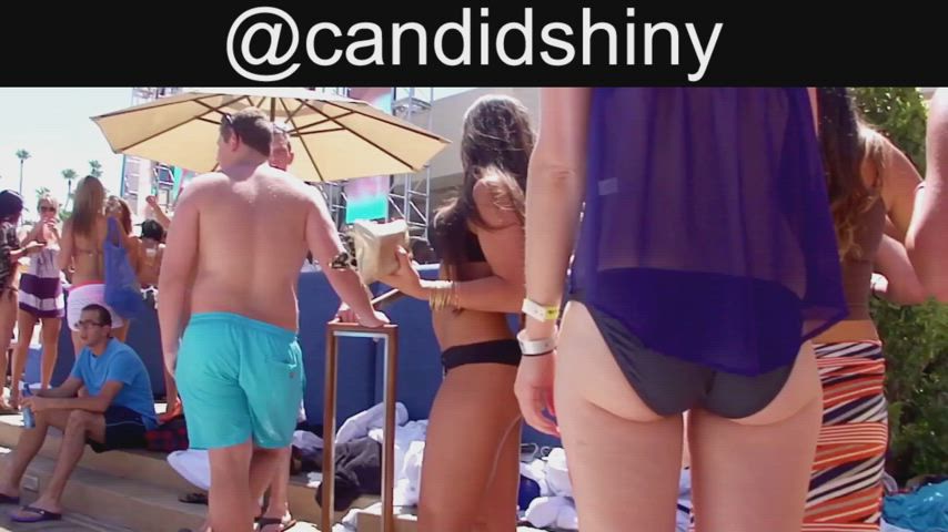 amateur ass bikini booty party swimsuit gif