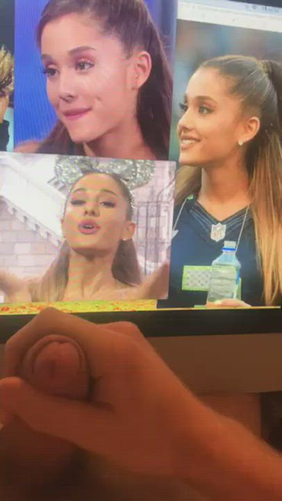 Ariana Grande Ruined Orgasm gif