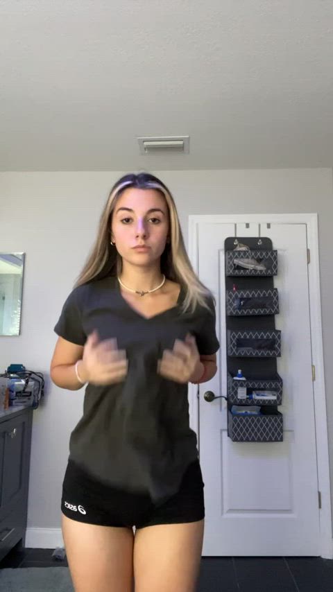 big tits teen tits titty drop gif