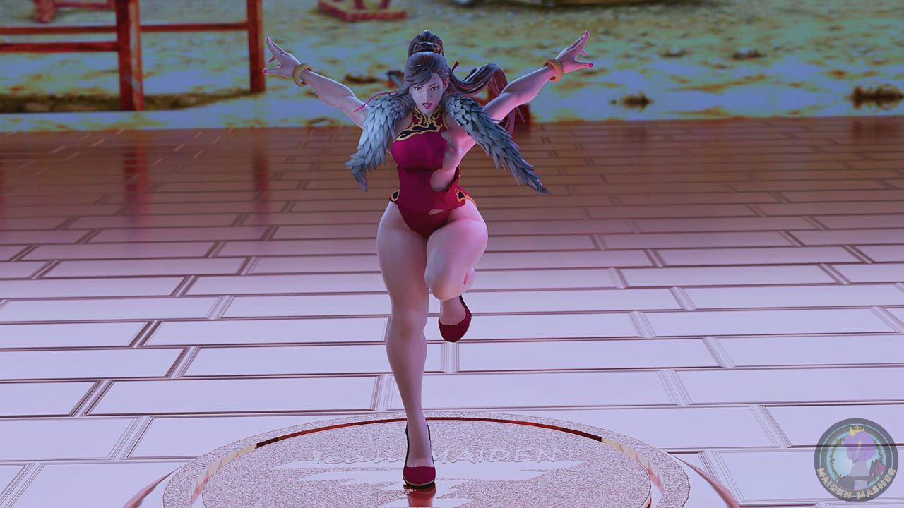 Chun-Li is ready for EVO 2021 (Maiden Masher)