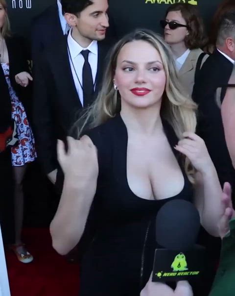 british celebrity cleavage downblouse gif