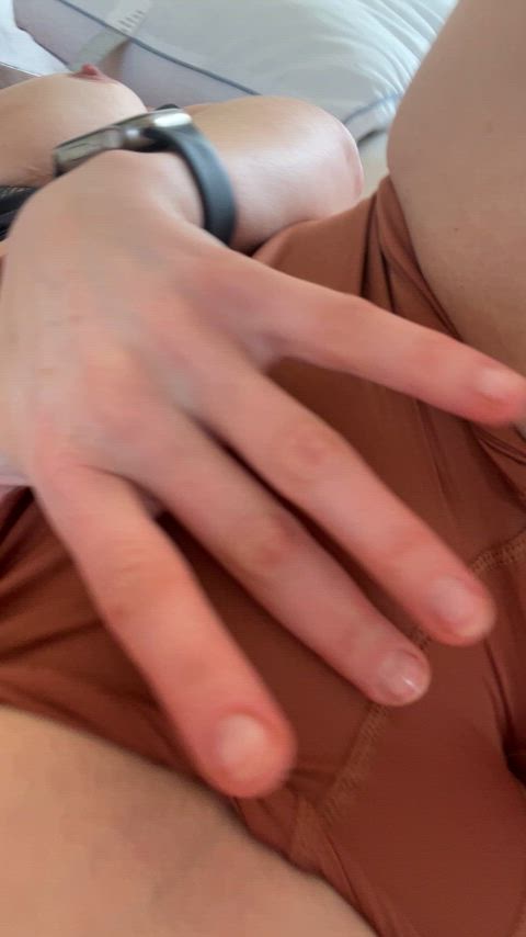 female pov fingering jilling masturbating pov solo tease teasing pussy gif