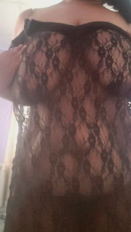 bbw lingerie milf gif