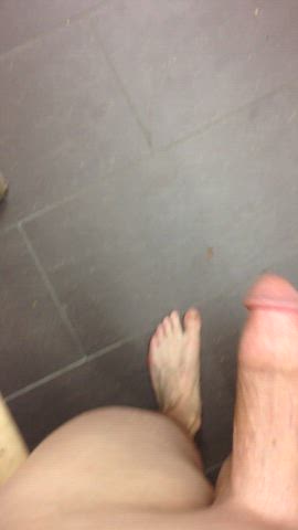 Gym Locker Room Boner