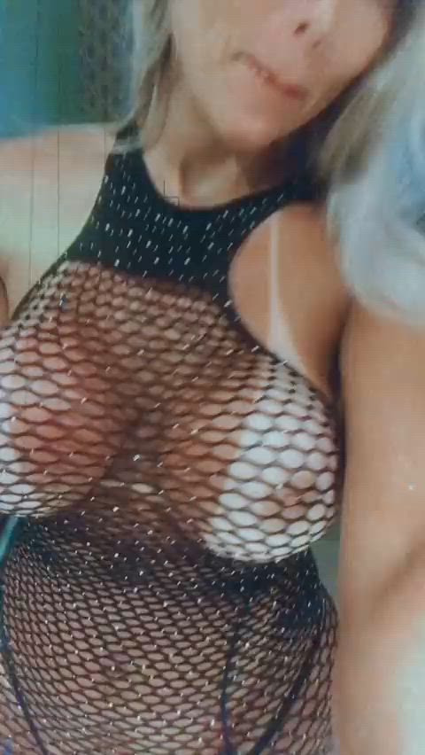 big tits blonde bodysuit brazilian fishnet nyomi marcela pretty solo tanlines tongue