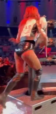 ass booty irish redhead thick thighs wrestling gif
