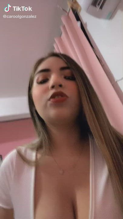 Teen TikTok Tits gif