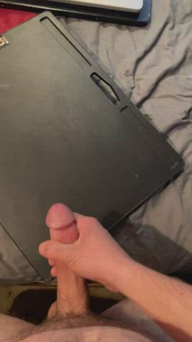 Jacking hard and cumming hard