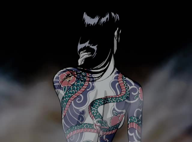 Ninja Scroll (1994) - Benisato's snakes