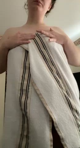 chubby cute naked shower gif