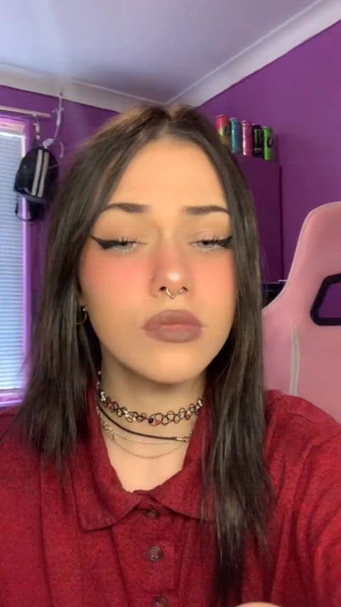 18 years old ahegao amateur babe barely legal facial expression sfw tiktok tongue