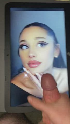 gave ariana her birthday cum tribute