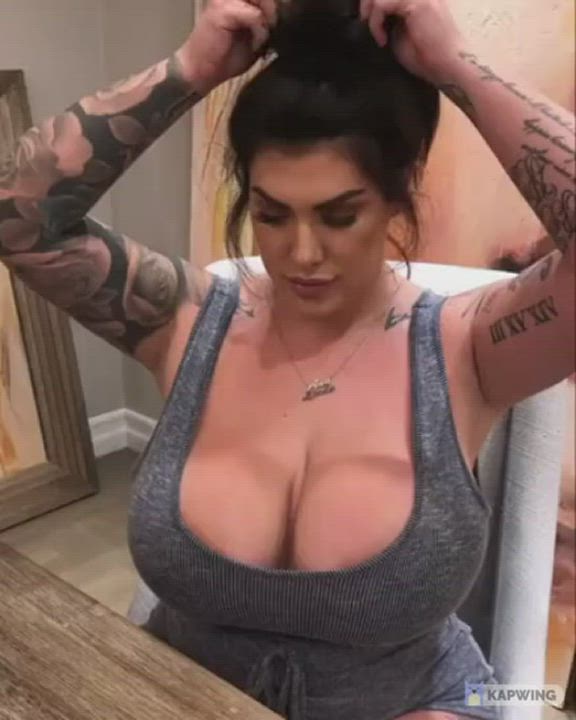 Big Tits Bouncing Tits Fake Boobs gif