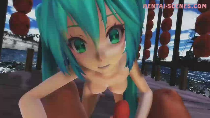 Mmd - Hatsune Miku Handjob