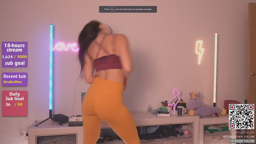 Dancing Leggings Tight Ass gif