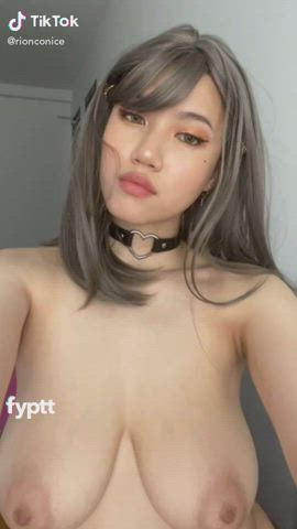 Asian Big Tits Goddess gif