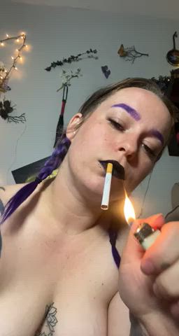 Chubby Smoking Tattoo gif