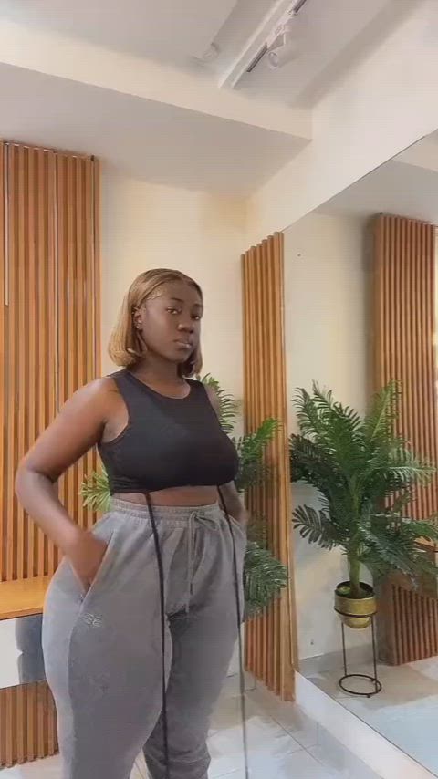 big ass ebony thick gif