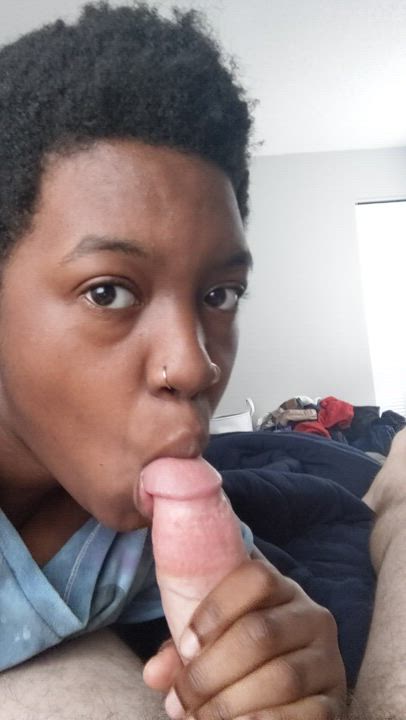 Ebony Interracial Kitten gif