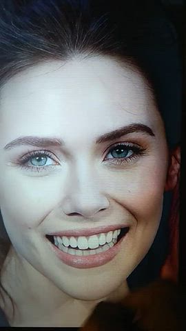 cum elizabeth olsen tribute gif