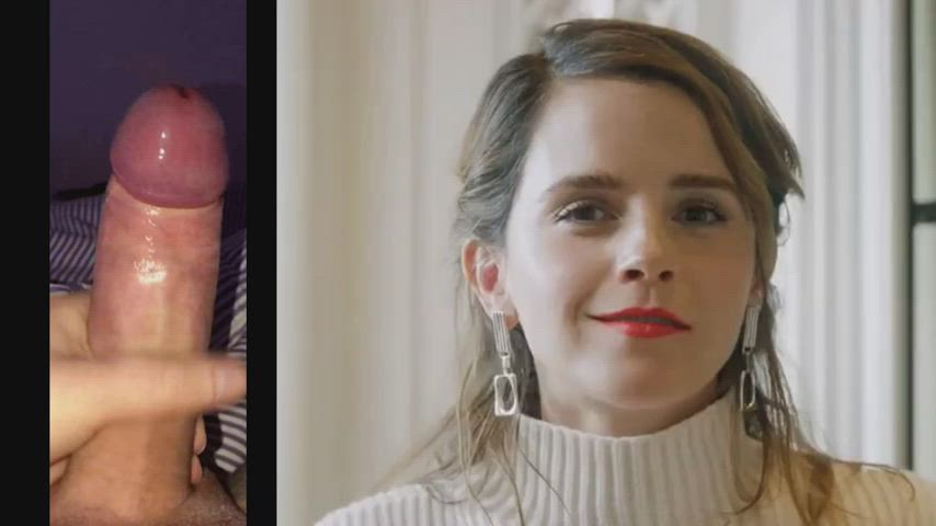 babecock cum emma watson gif