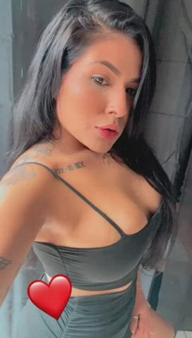 Brazilian Escort Selfie gif