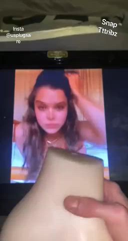 Hailee Steinfeld Fleshlight cumtribute