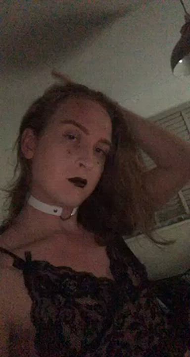 Femboy Lingerie T-Girl gif