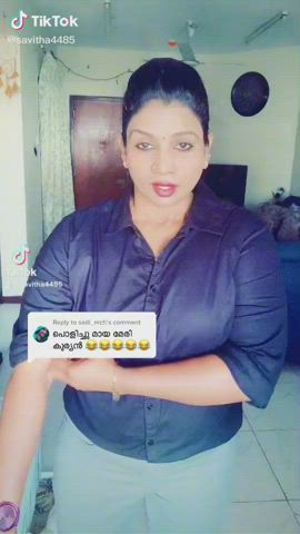 TikTok Indian MILF gif