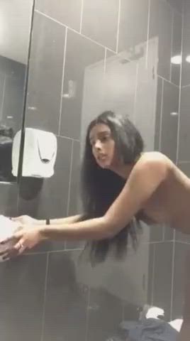 COUPLE GOT HORNY IN MALL'S WASHROOM