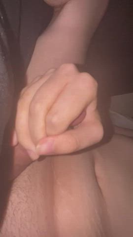 bisexual cum femboy gay male masturbation masturbating solo gif