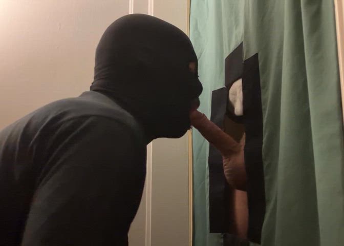 blowjob deepthroat glory hole gif