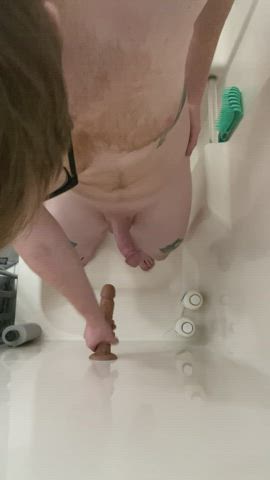Cock Cock Worship Dildo Fetish Frotting NSFW OnlyFans Penis Shower gif