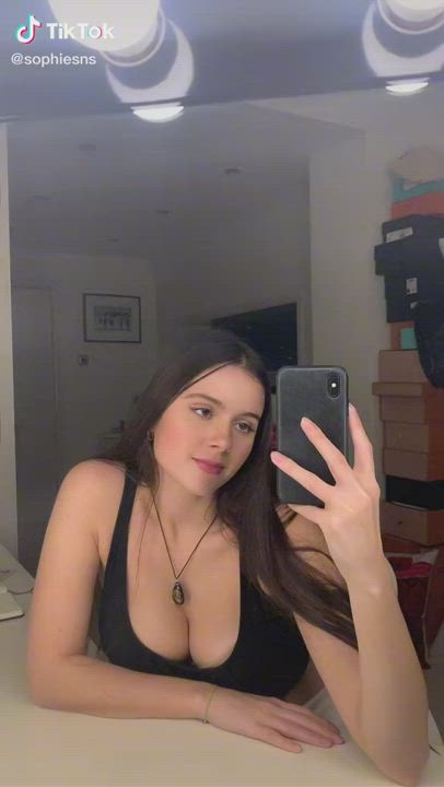 Big Tits Downblouse Dress Huge Tits Tits gif