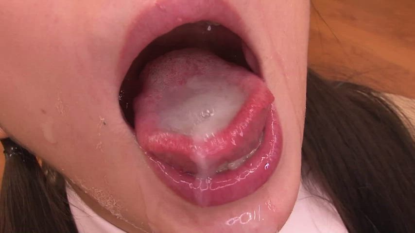 bukkake gokkun jav japanese gif