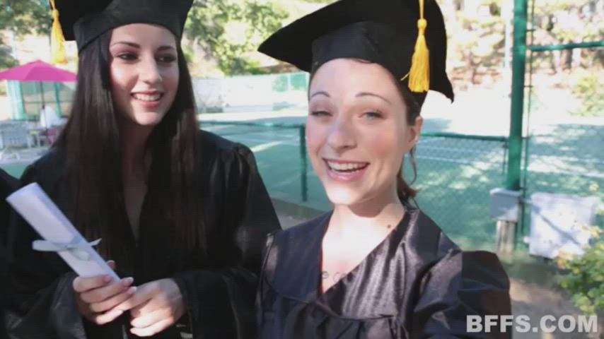 Best Friends Graduate [Miranda Miller, Maryjane Mayhem, Xandra Sixx, Lacey Channing]