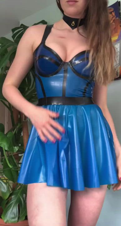 Cutie in blue