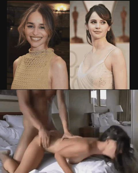 brunette celebrity plowcam gif