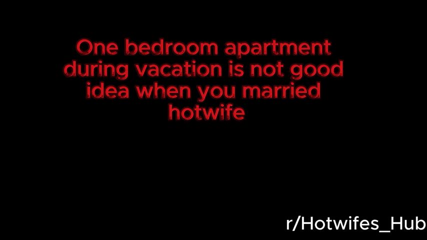 One bedroom apartment with hotwife