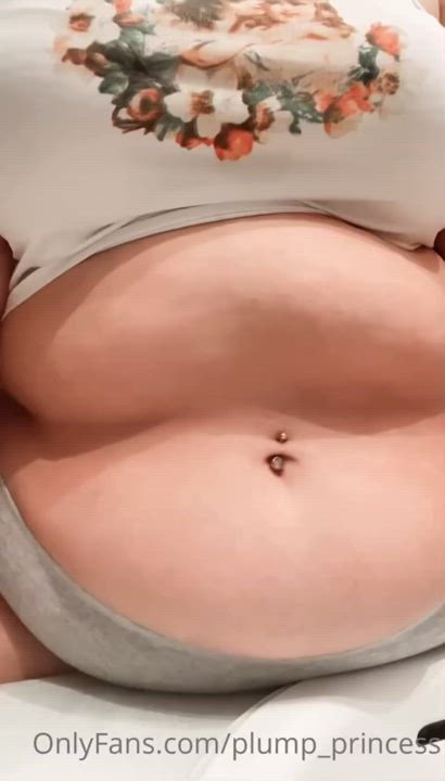 BBW Belly Button SSBBW gif